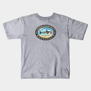 Cahoon Hollow Beach, Wellfleet, Massachusetts (Cape Cod) Great White Shark Kids T-Shirt